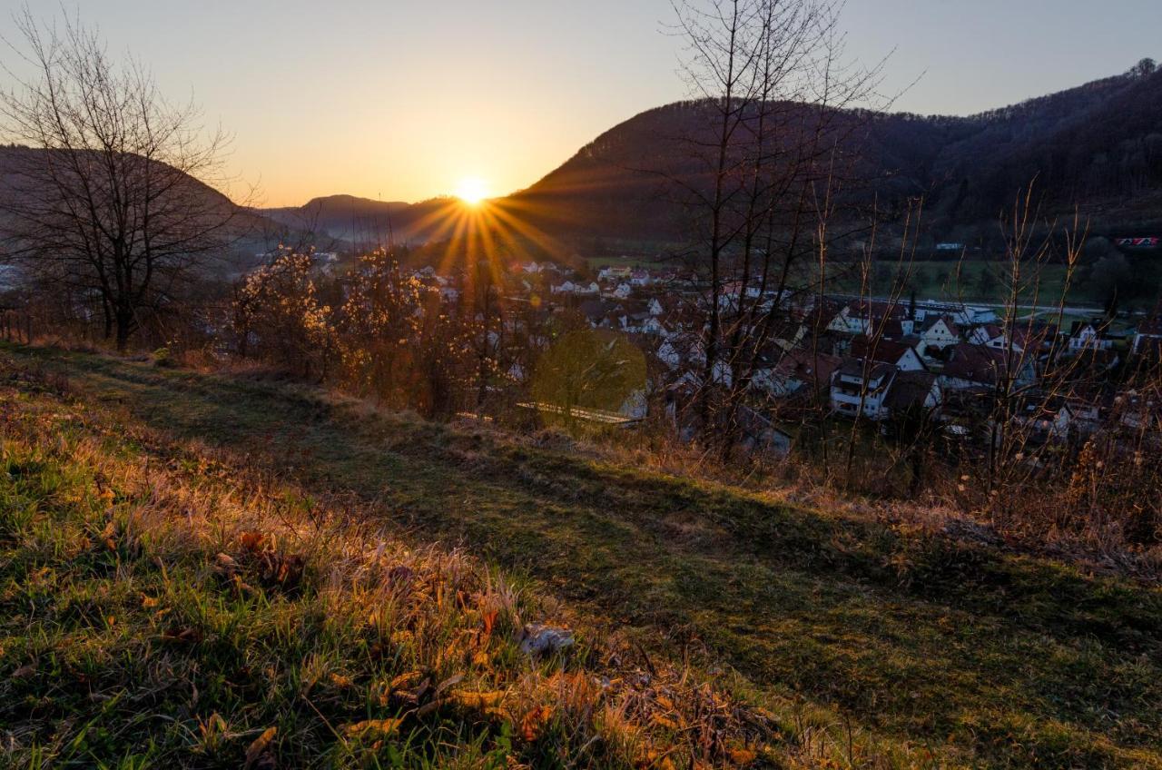 Akzent Hotel Hoehenblick Muehlhausen im Taele Экстерьер фото